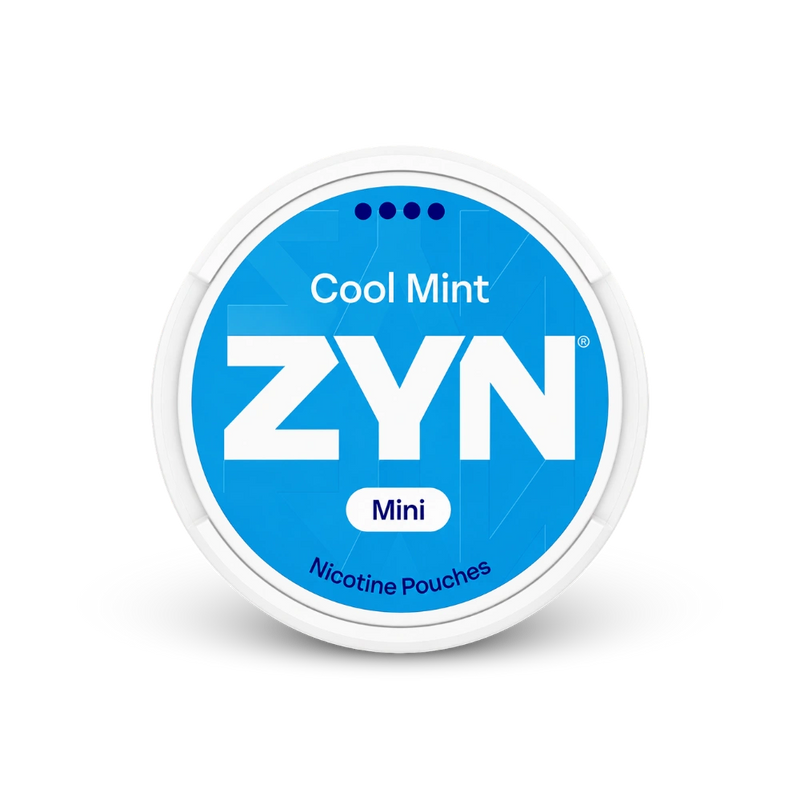 ZYN Cool Mint Mini S4 – nikotino pagalvėlių skardinė