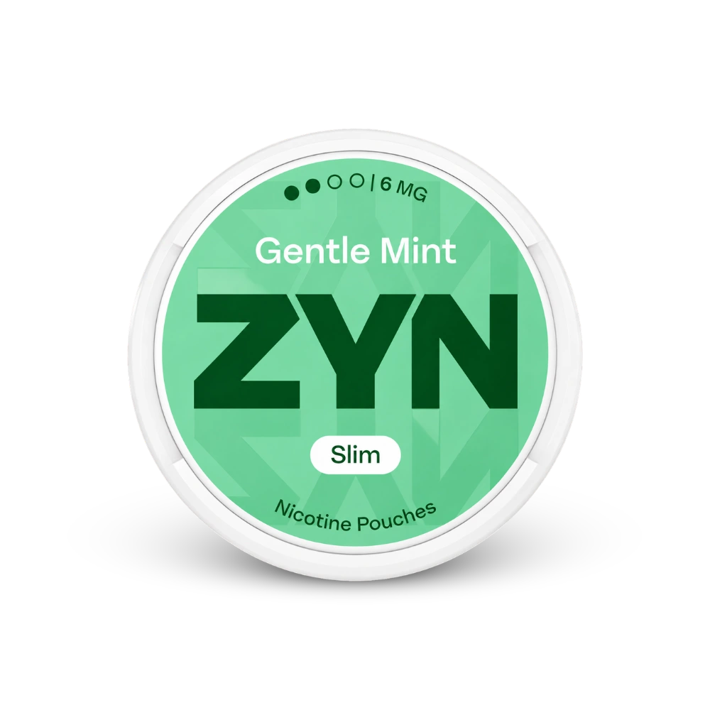 ZYN Gentle Mint Slim S2 – nikotino pagalvėlių dėžutė