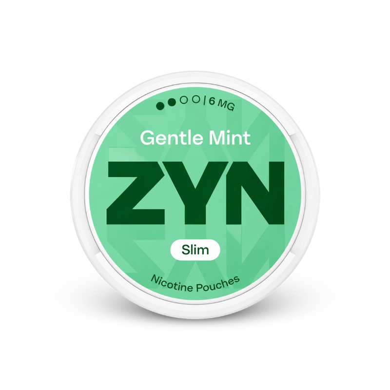 ZYN Gentle Mint Slim S2 – nikotino pagalvėlių dėžutė