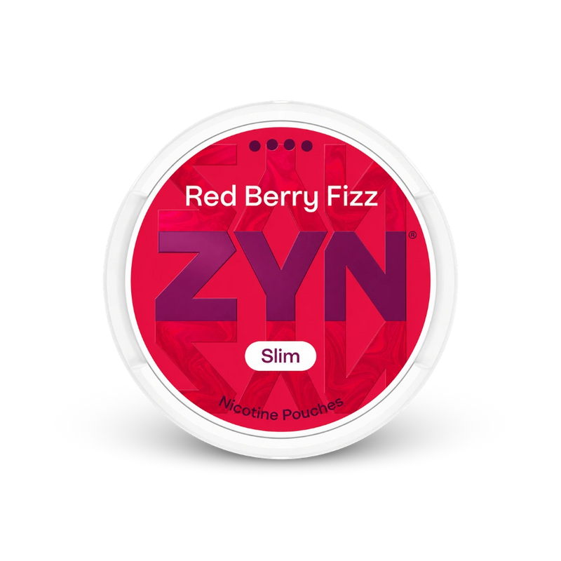 ZYN Red Berry Fizz Slim S4 – nikotino pagalvėlių skardinė