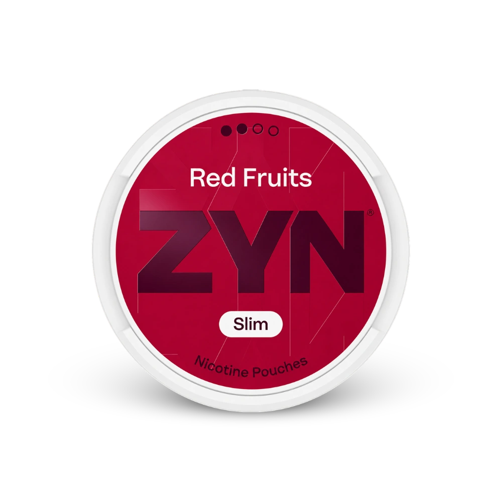 ZYN Red Fruits Slim S2 – nikotino pagalvėlių skardinė