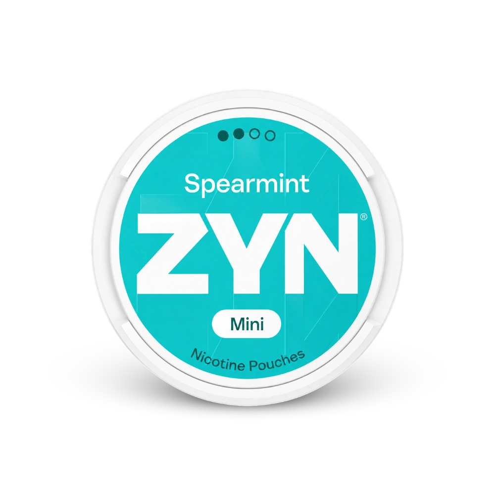 ZYN Spearmint Mini S2 – nikotino pagalvėlių skardinė