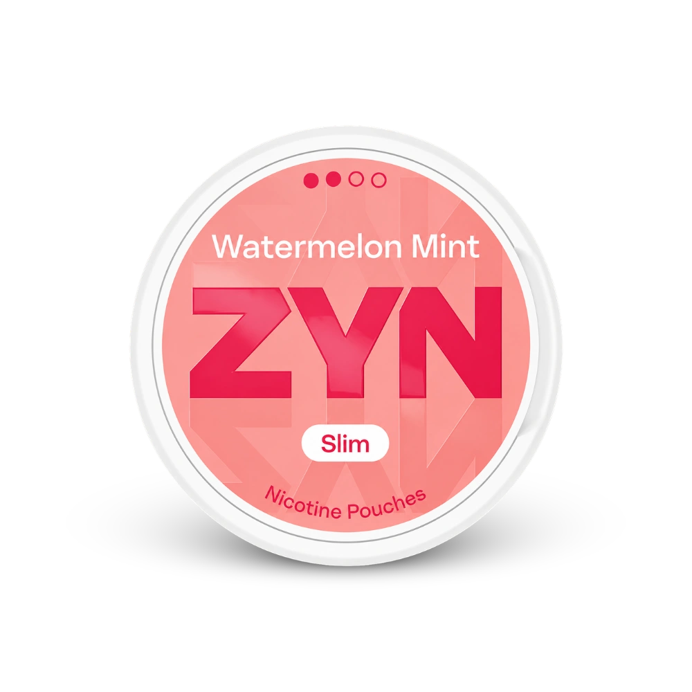 ZYN Watermelon Mint Slim S2 – nikotino pagalvėlių skardinė
