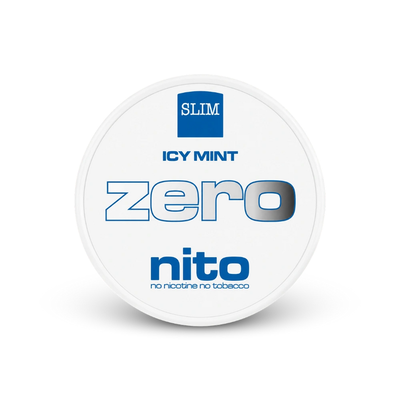 Zeronito Icy Mint Slim – nikotino pagalvėlių skardinė