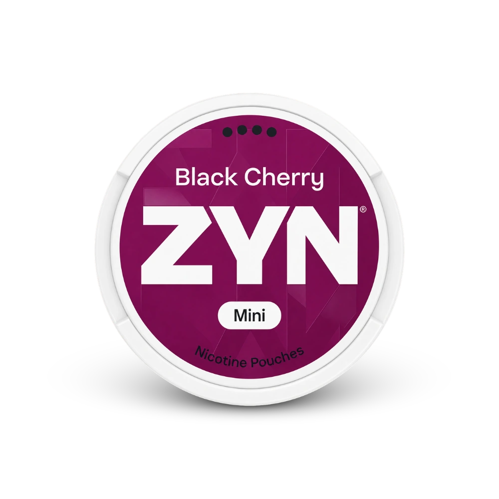 Zyn juoda vyšnia mini S4 – nikotino pagalvėlių skardinė