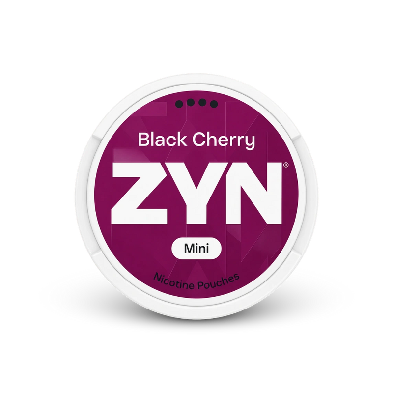 Zyn juoda vyšnia mini S4 – nikotino pagalvėlių skardinė