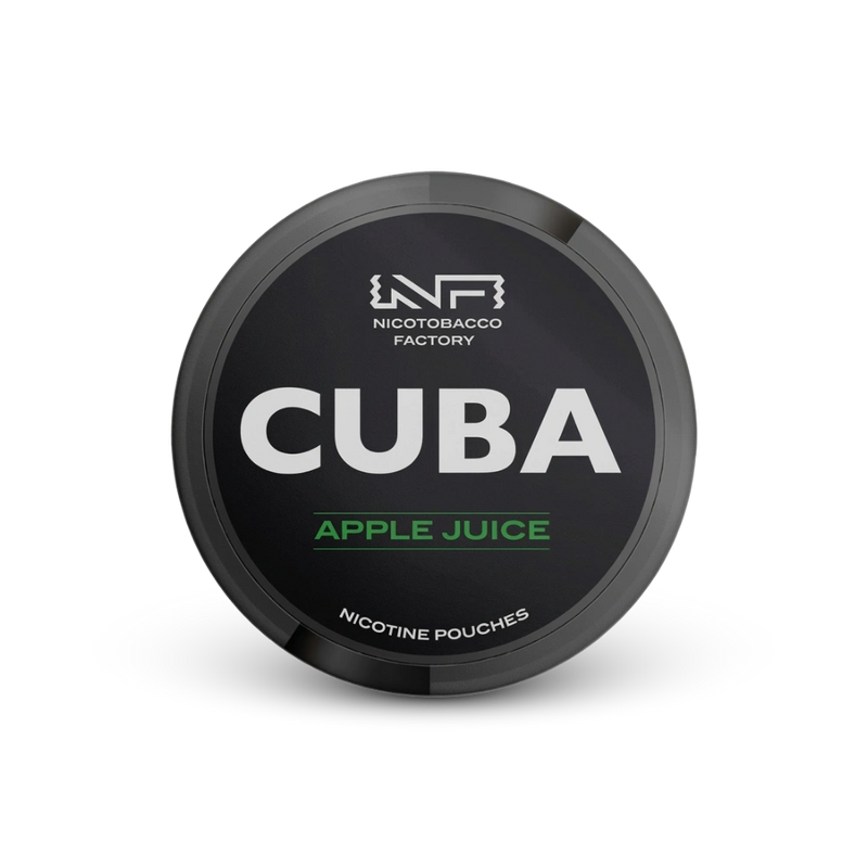 Cuba Black Apple Juice – nikotino pagalvėlių dėžutė