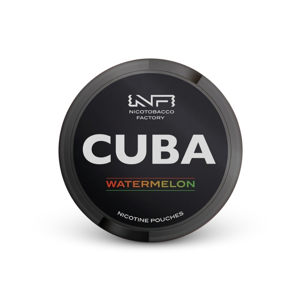 Cuba Black Watermelon – nikotino pagalvėlių skardinė