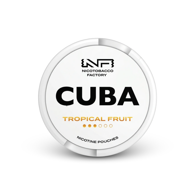 Cuba White Tropical Fruit – nikotino pagalvėlių dėžutė