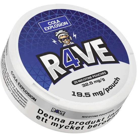 RAVE Cola Sprogimas 32,5mg