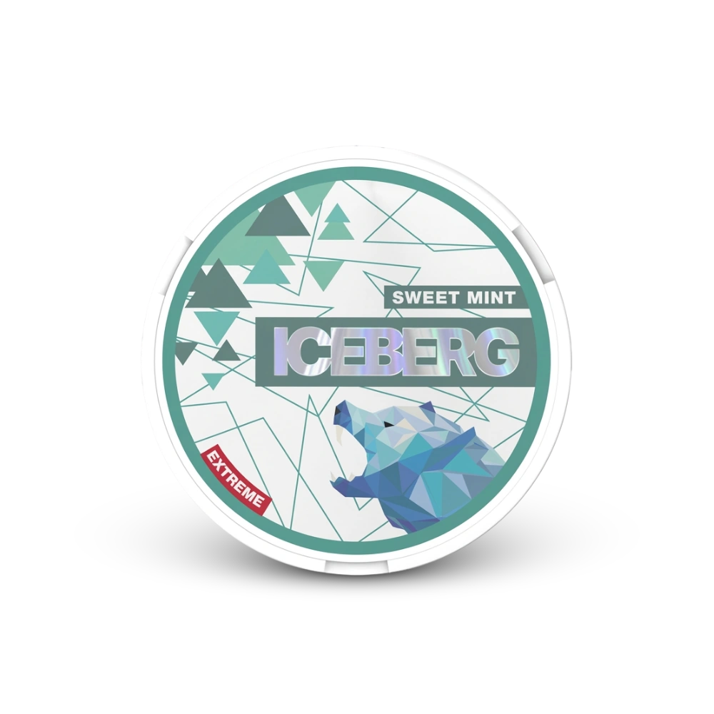 Iceberg Sweet Mint – nikotino pagalvėlių skardinė