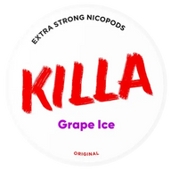 KILLA Grape Ice – nikotino pagalvėlių skardinė