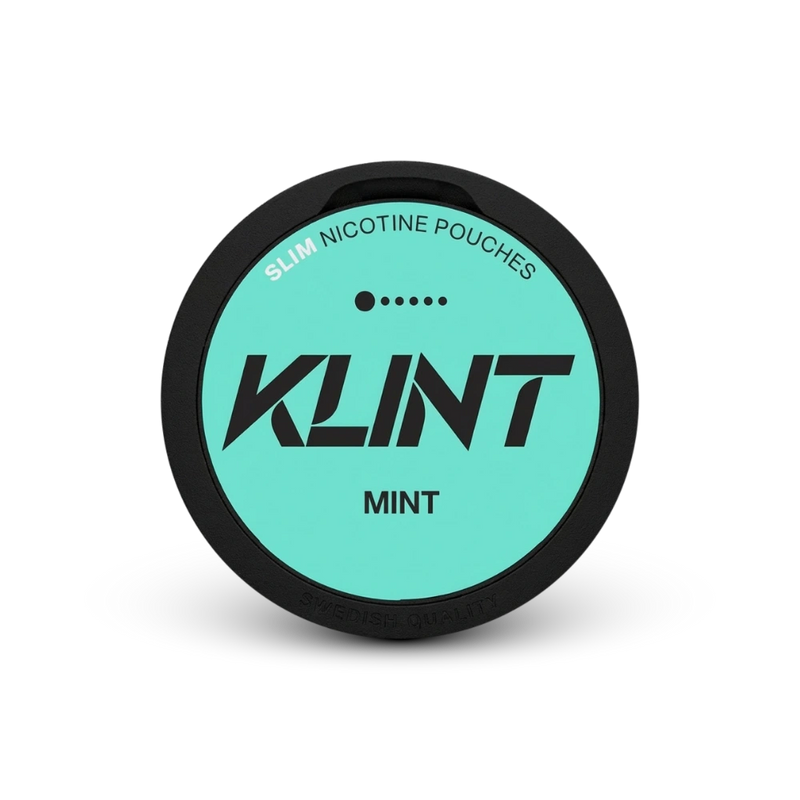 KLINT Mint – nikotino pagalvėlių skardinė