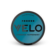 VELO Freezing Peppermint – nikotino pagalvėlių skardinė