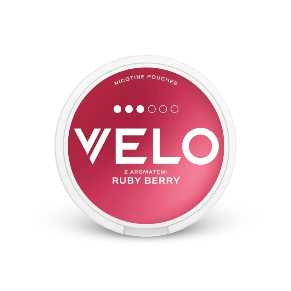 Velo Ruby Berry – nikotino maišelių dėžutė