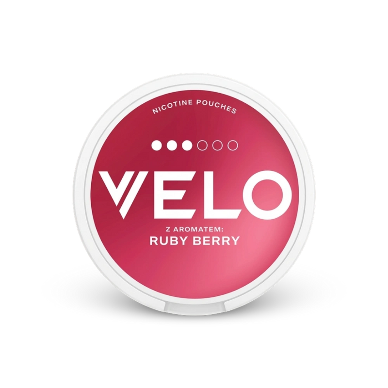 Velo Ruby Berry – nikotino maišelių dėžutė